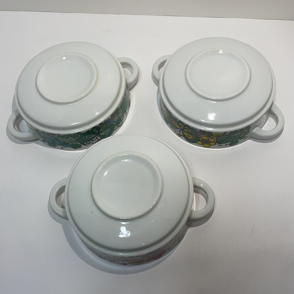 3 MCM Serving Bowls with Colorful; Buttefly,Floral. Lady bug. Sunflower Designs! - Picture 12 of 16